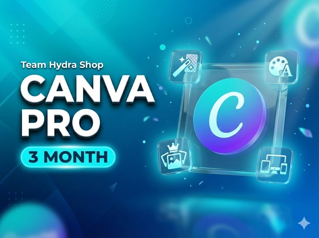 Canva Pro – 3 Months Official Subscription (Personal Email Activation)